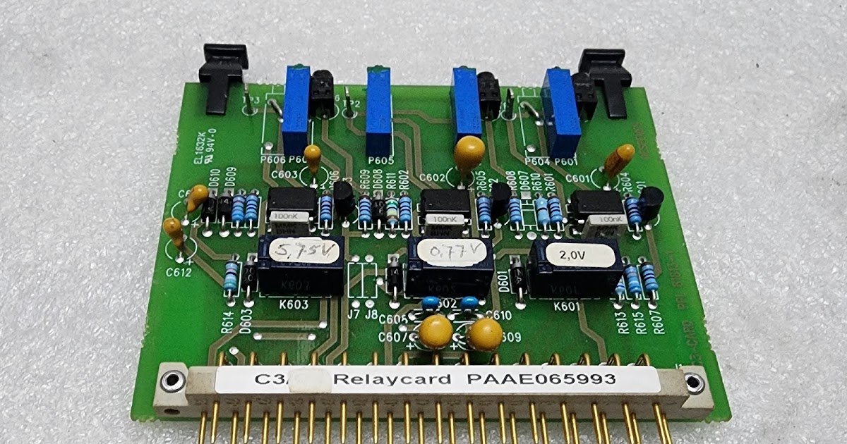 Wartsila PPL 81813-1 C3 Relay Card PAAE065993 Kontek Marine